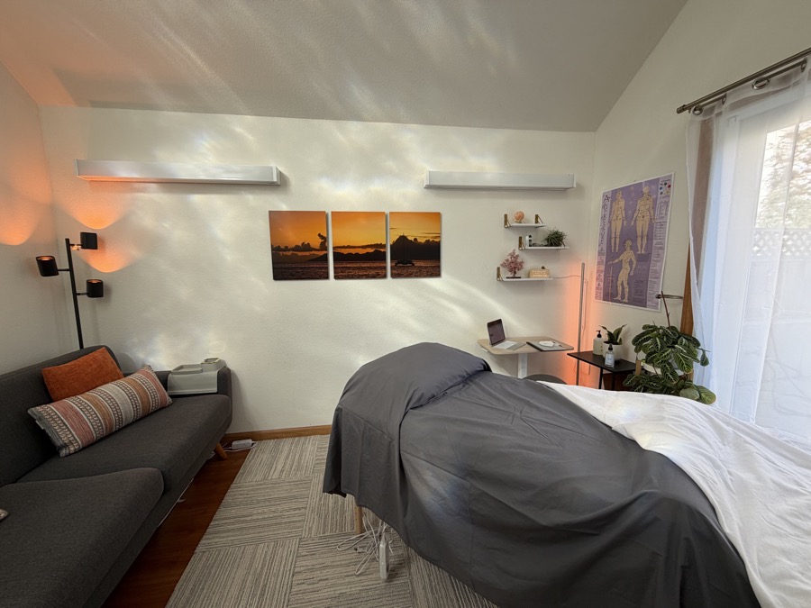 Liminal Arts Studio treatment room